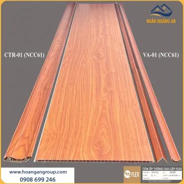 Ốp Tường Nhựa Nano Giả Vân Gỗ Flex FG109 Cắt Theo Yêu Cầu