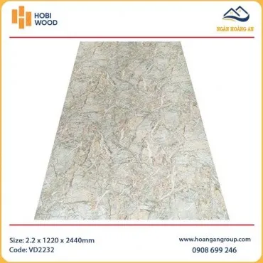 Ốp Tường Nhựa PVC Giả Vân Đá Hobiwood VD2232
