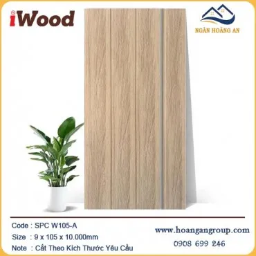 Tấm Nhựa Ốp Trần Nano Giả Gỗ iWood W105-B