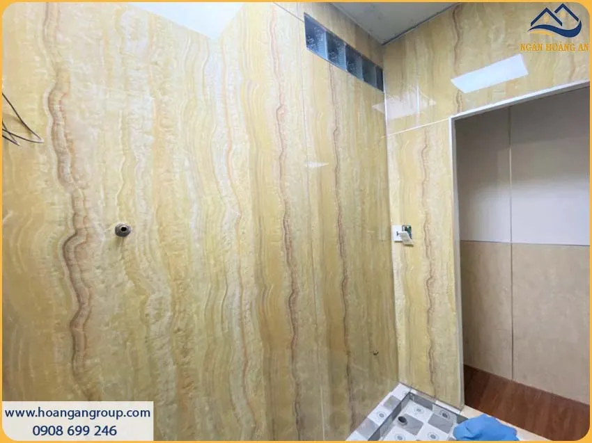 Giải Pháp Ốp Tường Phòng Tắm Bằng PVC Giả Đá Giải Pháp Ốp Tường Phòng Tắm Bằng PVC Giả Đá