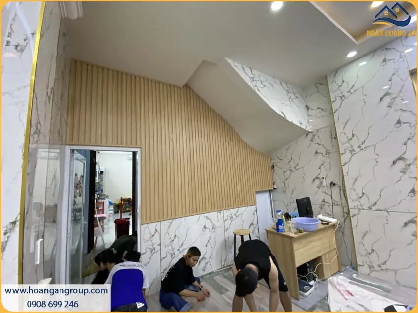 Ngân Hoàng An Là Đại Lý Thi Công Tấm PVC Giả Đá Uy Tín TPHCM
