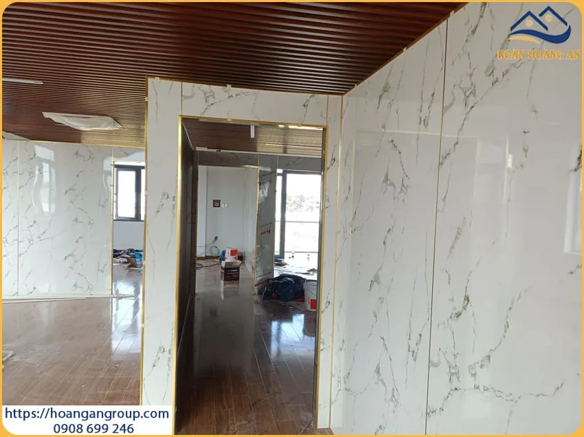 Ốp Tường Tấm Nhựa PVC Giả Đá Kosmos Tại Biên Hòa Đồng Nai