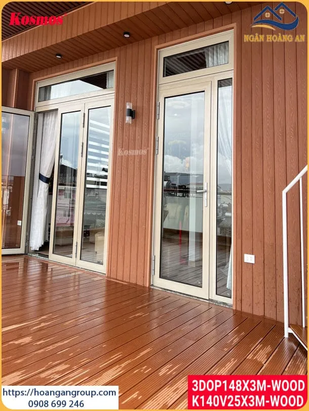 Ốp Tường Tấm Ốp Gỗ Nhựa Ngoài Trời Kosmos Cho Nhà Phố Tại Quận 1 TPHCM Ốp Tường Tấm Ốp Gỗ Nhựa Ngoài Trời Kosmos Cho Nhà Phố Tại Quận 1 TPHCM