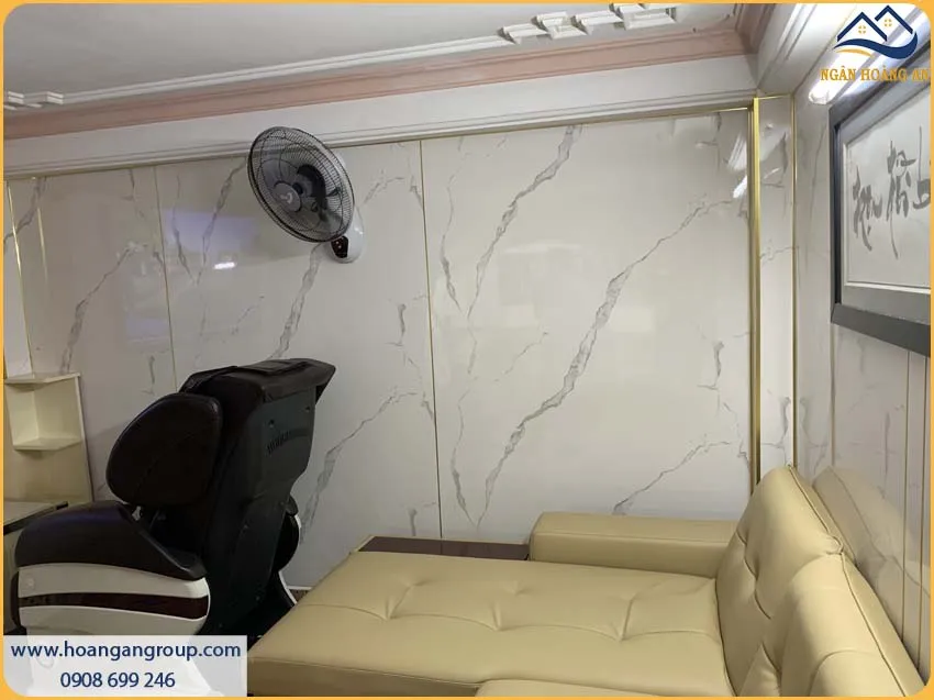 Ốp Tường Tấm PVC Giả Đá Kosmos Thi Công Nhanh, Có Độ Bền Cao Ốp Tường Tấm PVC Giả Đá Kosmos Thi Công Nhanh, Có Độ Bền Cao