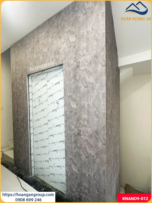 Ốp Tường Thang Máy Nano Giả Bê Tông Tại Thủ Đức TPHCM