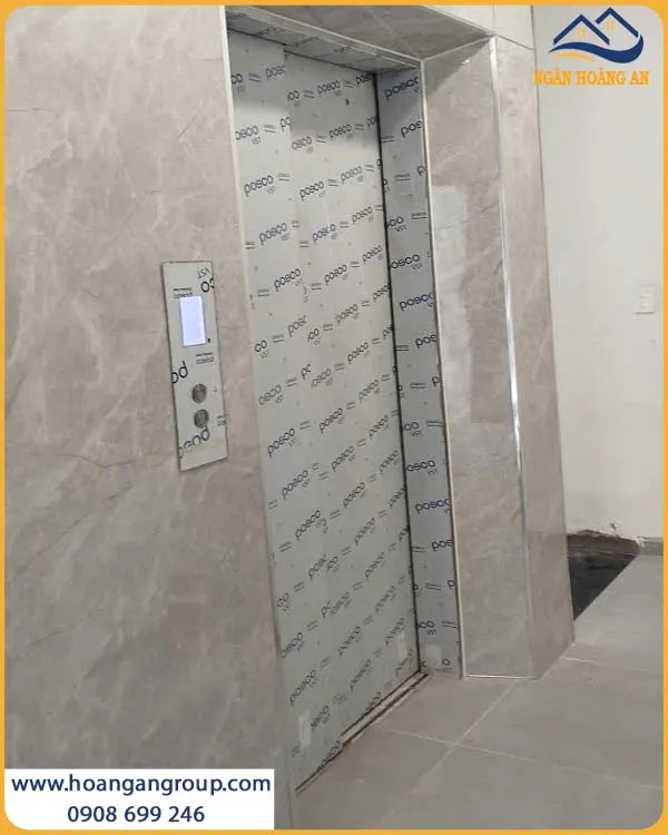 Giải Pháp Ốp Tường Thang Máy Tấm PVC Kosmos PVC2025 Bền, Nhẹ, Đẹp