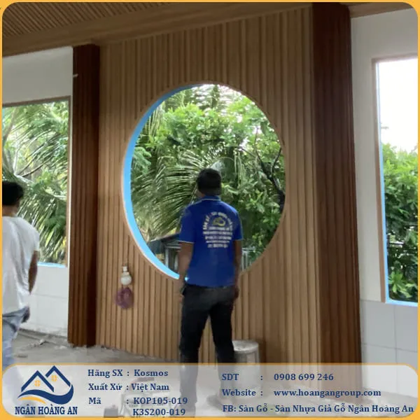 Ốp Tường Ốp Trần Bằng Tấm Ốp Kosmos Tại Quận 12 TPHCM
