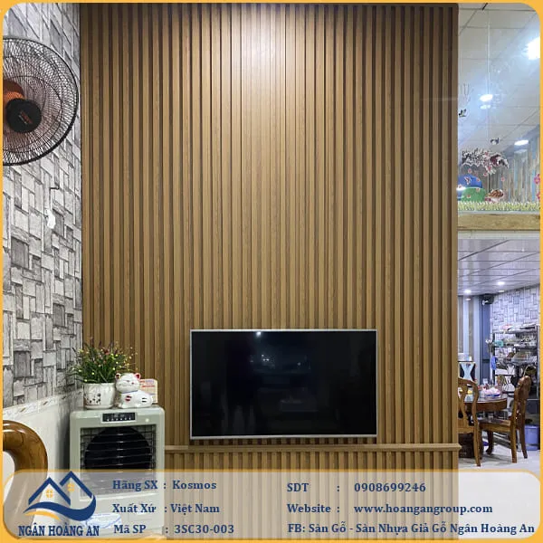 Lam Sóng Nhựa Giả Gỗ Kosmos Tại Quận 4 TPHCM