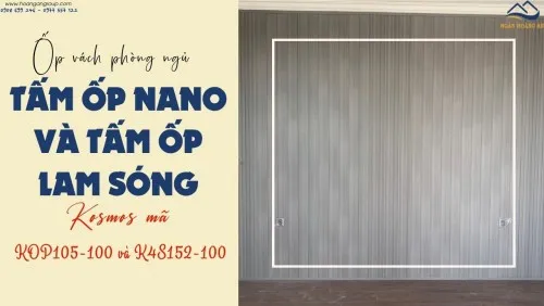 Ốp Vách Phòng Ngủ Bằng Tấm Ốp Komsos Nhựa Giả Gỗ Tại Cần Giờ TPHCM