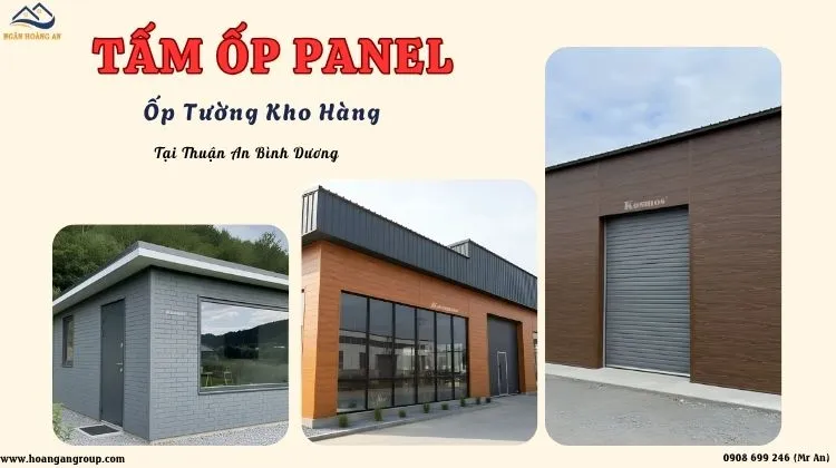 Panel Ốp Tường Kho Hàng Tại Thuận An Bình Dương – Giải Pháp Nhanh