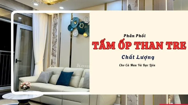 Phân Phối Tấm Ốp Than Tre Chất Lượng Cho Cà Mau Và Bạc Liêu