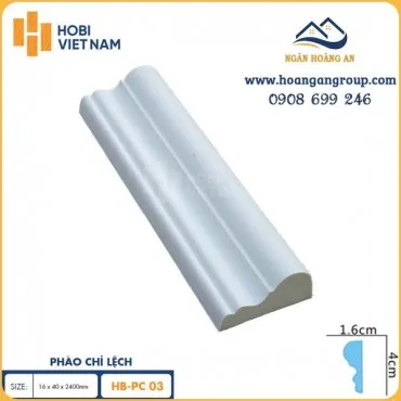 Phào Chỉ Lệch PU Hobi Wood HB-PC03