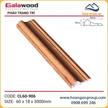 Phào Chỉ Lệch Trang Trí Galawood CL60-906