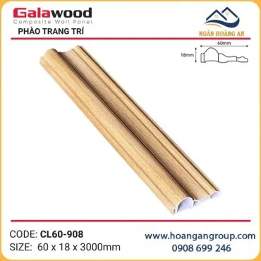 Phào Chỉ Lệch Trang Trí Galawood CL60-908