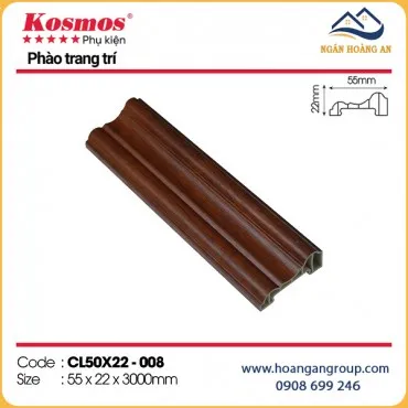 Phào Chỉ Lệch Trang Trí Tấm Ốp Kosmos CL50X22-008