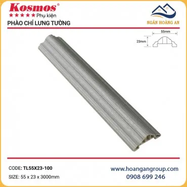 Phào Chỉ Lưng Tường Tấm Ốp Tường Kosmos TL55X23-100