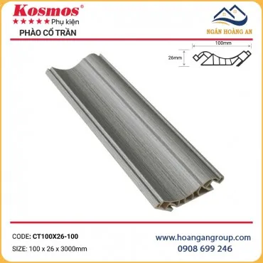 Phào Cổ Trần Nhựa Giả Gỗ Kosmos CT100X26-100