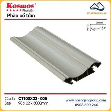 Phào Cổ Trần Nhựa Giả Gỗ Kosmos CT100X22-005