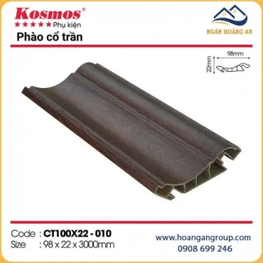 Phào Cổ Trần Nhựa Giả Gỗ Kosmos CT100X22-010