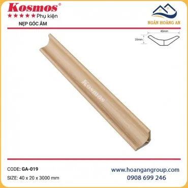 Phào Góc Âm Tấm Ốp Tường Trần Komsos GA-019 Nhựa Giả Gỗ