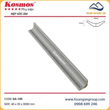 Phào Góc Âm Tấm Ốp Tường Trần Komsos GA-100