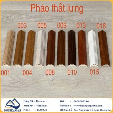 Phào Thắt Lưng Trang Trí Lam Sóng Nano Kosmos