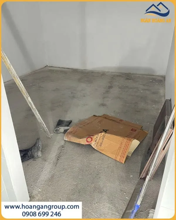 Phòng Trước Khi Thi Công Lót Sàn Gỗ Công Nghiệp Willson 816