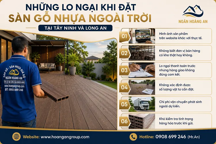 Những Lo Ngại Khi Đặt Sàn Gỗ Nhựa Ngoài Trời Tại Tây Ninh Và Long An