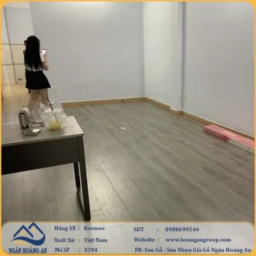 Sàn Gỗ Công Nghiệp Kosmos S294 Tại Quận Tân Phú TPHCM