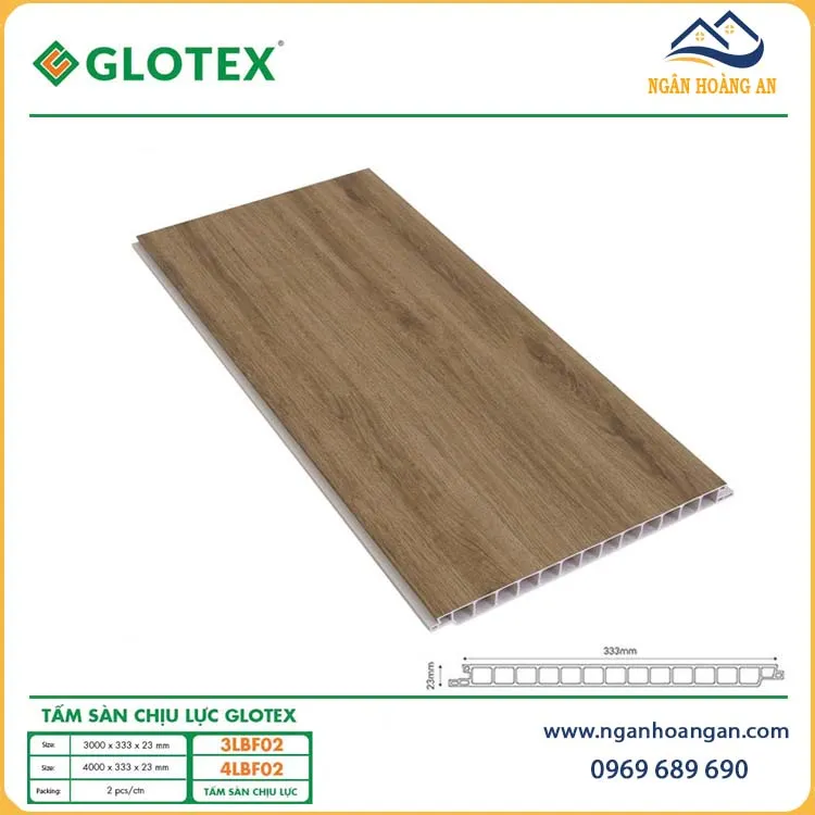 Sàn Nhựa Chịu Lực Glotex Làm Gác Lửng, Gác Xép Nhà Ở