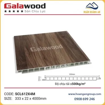 Sàn Chịu Lực Nhựa PVC Làm Gác Lửng Galawood SCL612X4M
