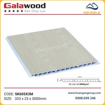 Sàn Chiụ Lực Nhựa PVC Làm Gác Lửng Galawood SK605X3M