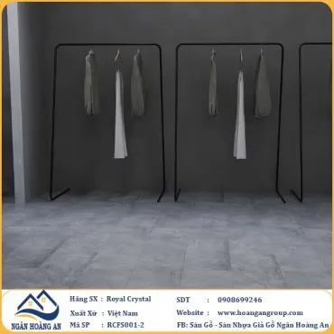 Sàn Đá Công Nghệ Hèm Khóa SPC Royal Crystal RCFS001-2