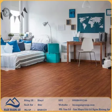 Sàn Gỗ Công Nghiệp Binyl BN8459 dày 12mm
