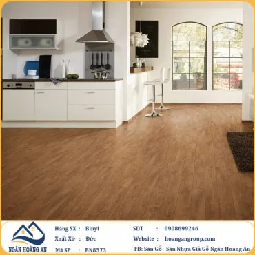 Sàn Gỗ Công Nghiệp Binyl BN8573 dày 12mm