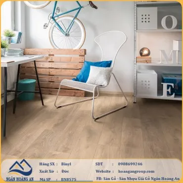 Sàn Gỗ Công Nghiệp Binyl BN8575 dày 12mm