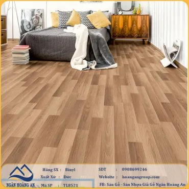 Sàn Gỗ Công Nghiệp Binyl TL8521 dày 8mm