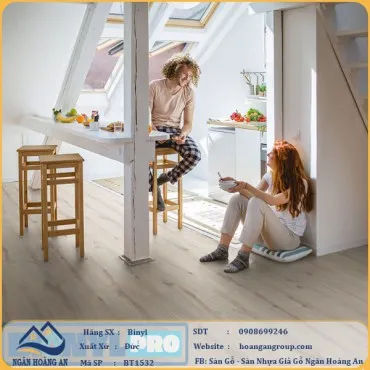 Sàn Gỗ Công Nghiệp Binyl Pro BT1532 dày 12mm