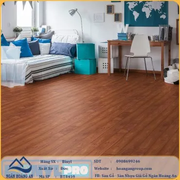 Sàn Gỗ Công Nghiệp Binyl Pro BT8459 dày 12mm