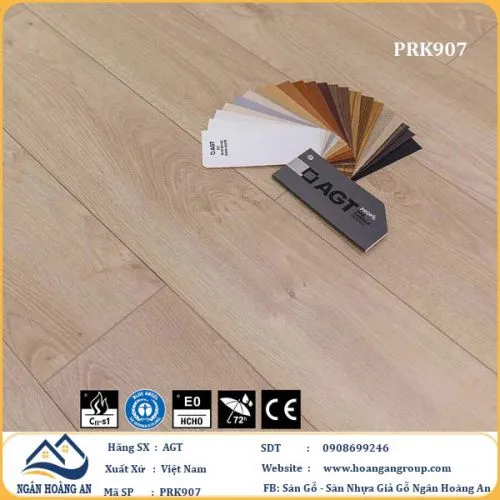 Sàn Gỗ Công Nghiệp AGT Effect PRK907 8mm