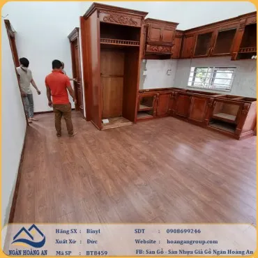 Công Trình Sàn Gỗ Binyl Pro BT8459 Tại Long Thành, Đồng Nai