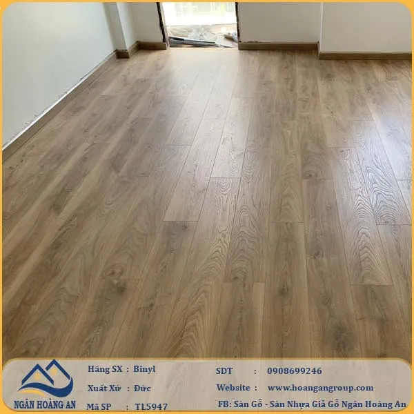 Bàn Giao Sàn Gỗ Công Nghiệp Binyl Tại Quận 3 TPHCM