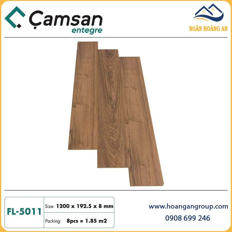 Sàn Gỗ Công Nghiệp Camsan FL-5011 Dày 8mm