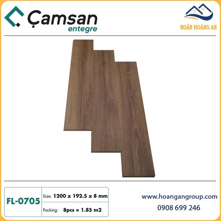 Sàn Gỗ Công Nghiệp Camsan Thổ Nhỉ Kỳ FL-0705 8mm Sàn Gỗ Công Nghiệp Camsan Thổ Nhỉ Kỳ FL-0705 8mm