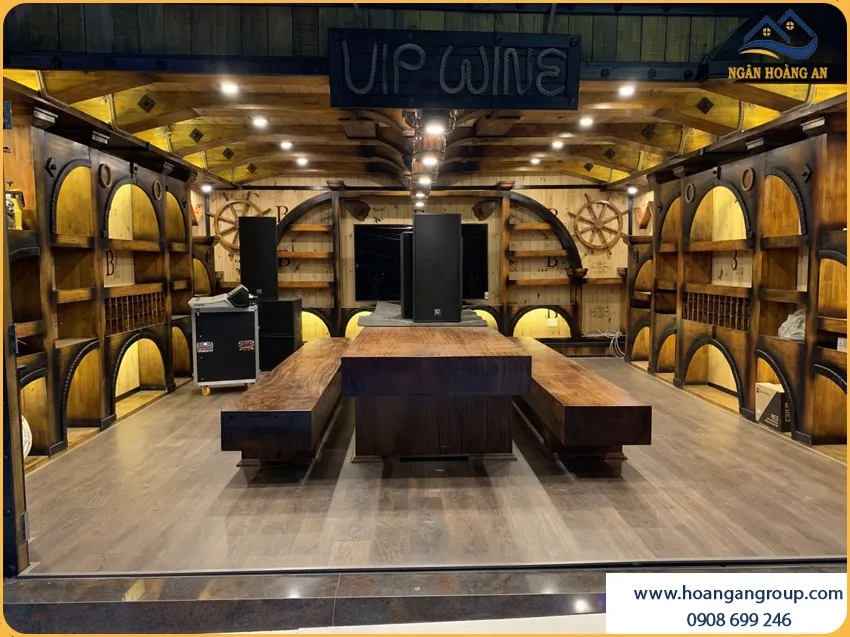 Sàn Gỗ Công Nghiệp Cho Khu Vực Phòng VIP Nhà Hàng
