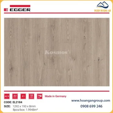 Sàn Gỗ Công Nghiệp Đức Egger Aqua+ EL2184 8mm