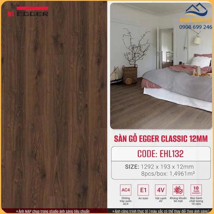Ứng Dụng Của Sàn Gỗ Công Nghiệp Egger Home EHL132 12mm Ứng Dụng Của Sàn Gỗ Công Nghiệp Egger Home EHL132 12mm