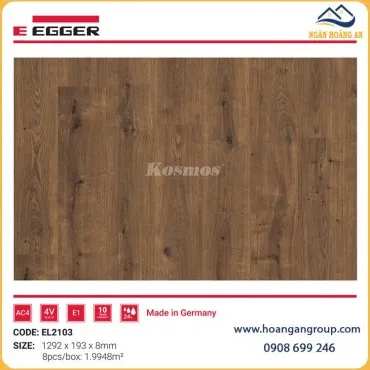 Sàn Gỗ Công Nghiệp Egger 8mm Aqua EL2103