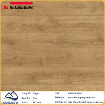 Sàn Gỗ Công Nghiệp Egger Aqua 8mm EPL208