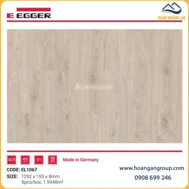 Sàn Gỗ Công Nghiệp Egger Classic 8mm EL1067